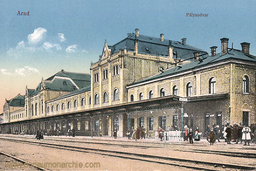 Arad, Pályaudvar (Bahnhof)