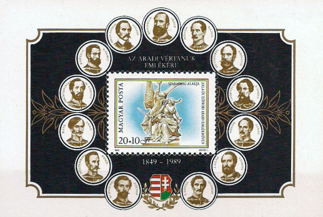 Arader Märtyrer, Ungarische Post 1989