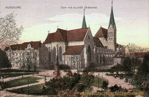 Augsburg, Dom mit bischöflichen Ordinariat