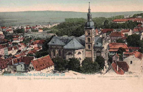 Bamberg, Stephansberg mit protestantischer Kirche