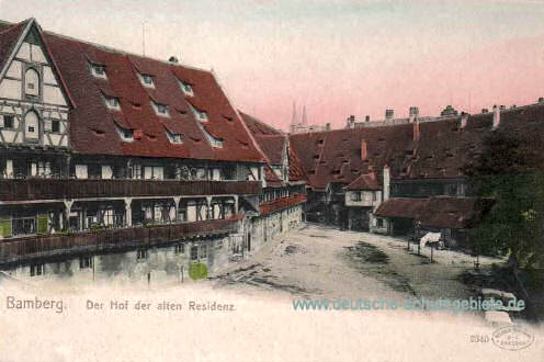 Bamberg, Der Hof der alten Residenz