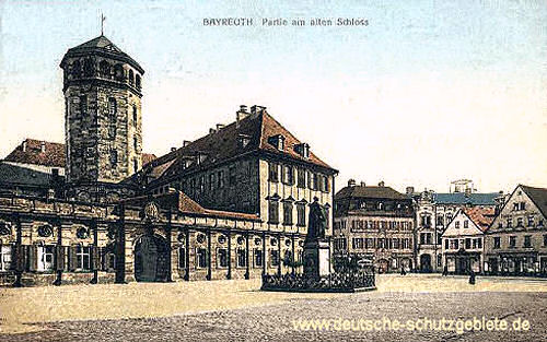 Bayreuth, Partie am alten Schloss