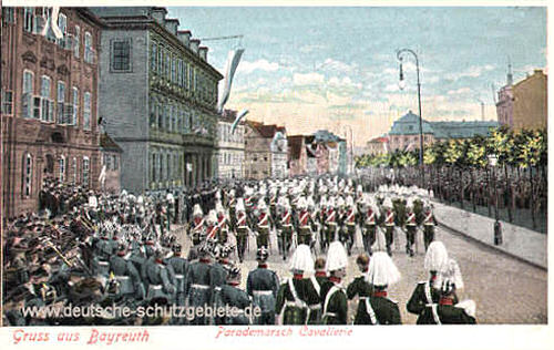 Bayreuth, Parademarsch Cavallerie