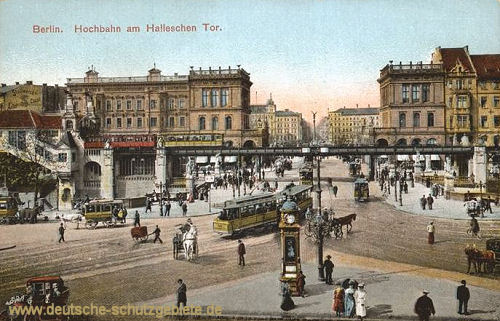 Berlin, Hochbahn am Halleschen Tor