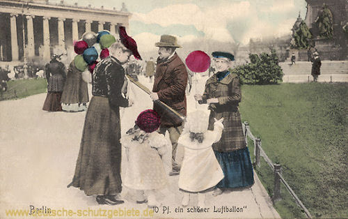 Berlin, 10 Pfennig ein schöner Luftballon
