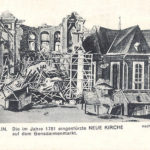 Berlin, Die im Jahre 1781 eingestürzte Neue Kirche auf dem Gendarmenmarkt
