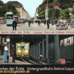 Berlin - Untergrundbahn Station Leipziger Platz