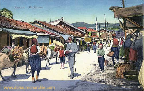 Bosnien, Marktszene