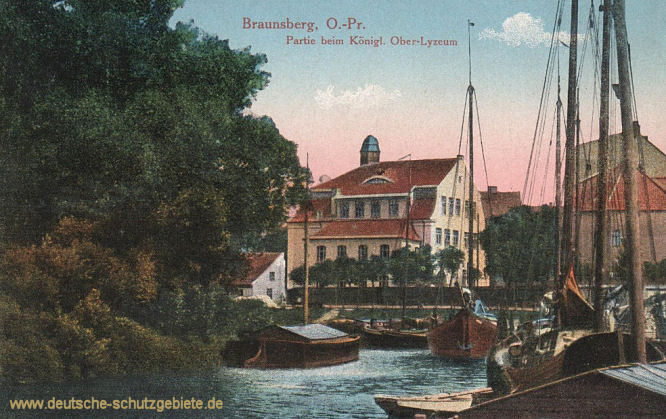 Braunsberg, Partie beim Königlichen Ober-Lyzeum