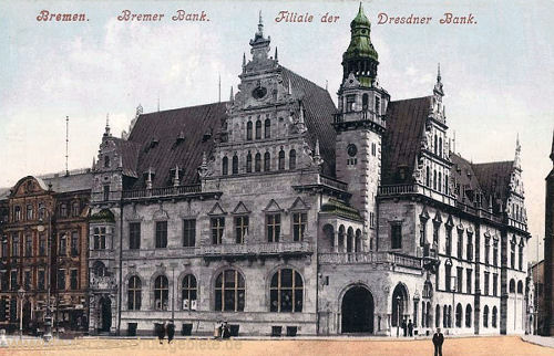 Bremen, Bremer Bank, Filiale der Dresdner Bank