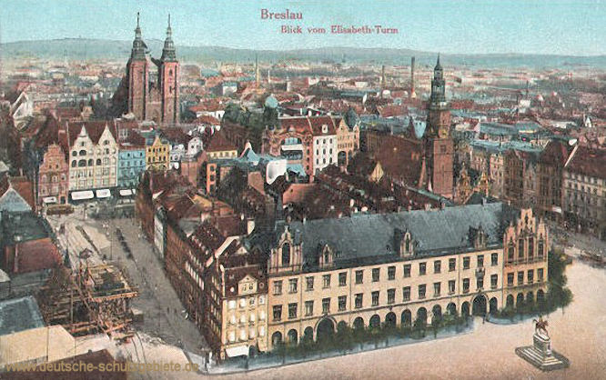 Breslau, Blick vom Elisabeth-Turm