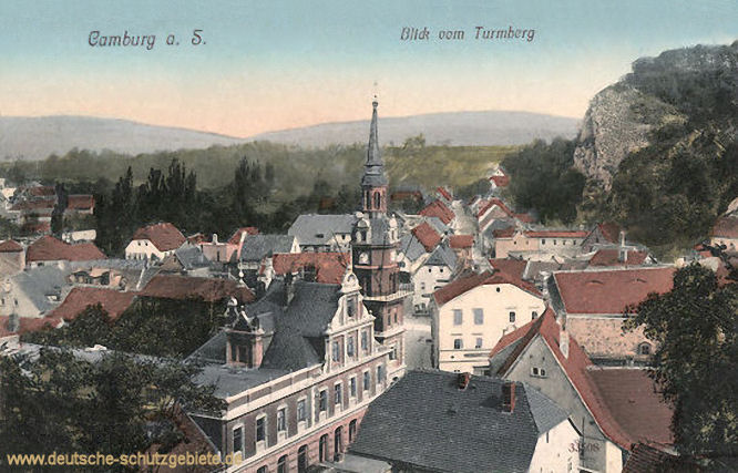 Camburg, Blick vom Turmberg