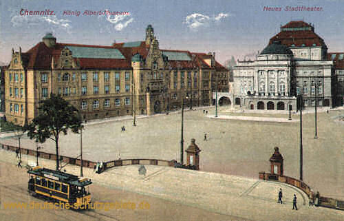 Chemnitz, König Albert-Museum - Neues Stadttheater