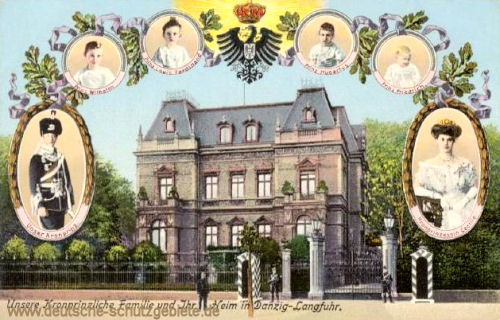 Danzig, Unsere Kronprinzliche Familie und Ihr Heim in Danzig-Langfuhr