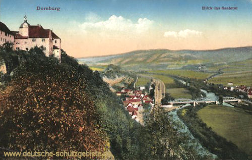 Dornburg, Blick ins Saaletal