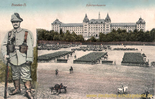 Dresden-Neustadt, Schützenkaserne
