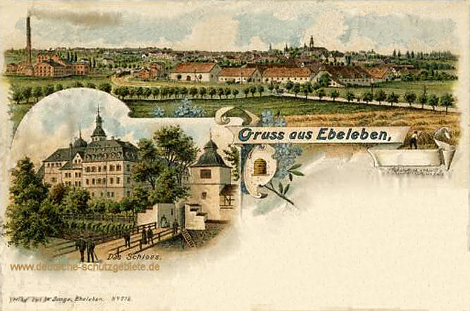 Ebeleben, Stadt und Schloss