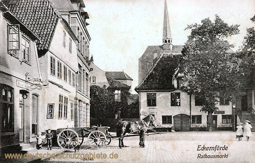 Eckernförde, Rathausmarkt