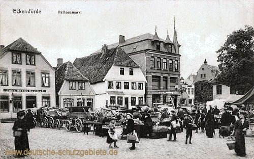 Eckernförde, Rathausmarkt