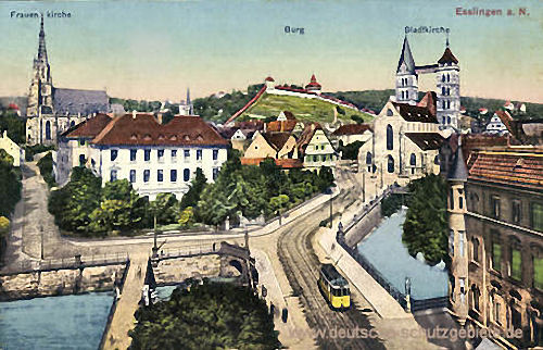 Esslingen a. N., Frauenkirche, Burg, Stadtkirche