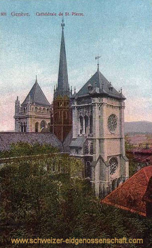 Genève, Cathédrale de Saint-Pierre