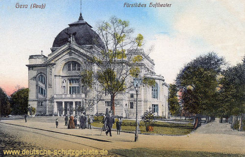 Gera, Fürstliches Hoftheater