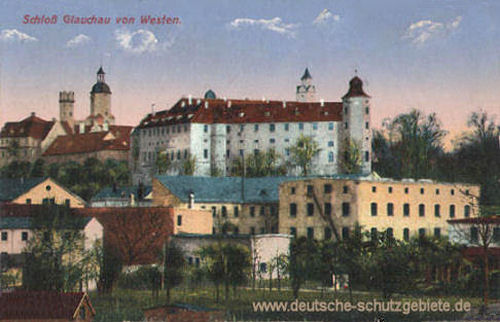Schloss Glauchau von Westen
