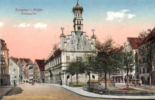 Kempten im Allgäu, Rathausplatz