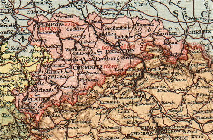 Königreich Sachsen, 1866 - 1918