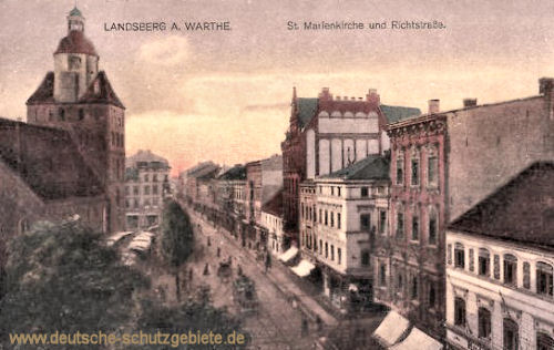 Landsberg a. W., St. Marienkirche, Richtstrasse