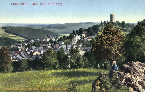 Lobenstein, Blick vom Kirchberg