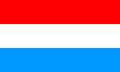 Großherzogtum Luxemburg, Flagge 1845-1972