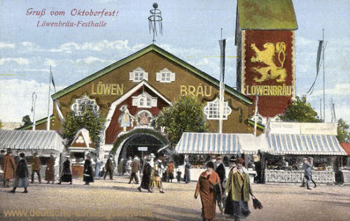 München, Löwenbräu Festhalle - Grüße vom Oktoberfest