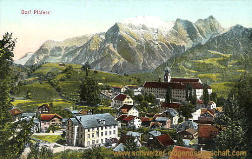 Dorf Pfäfers