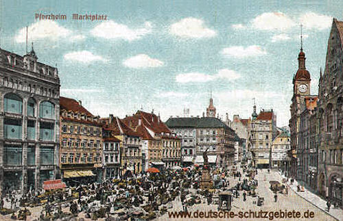 Pforzheim, Marktplatz