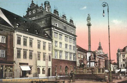 Pilsen, Rathaus mit Kaiserlichem Haus