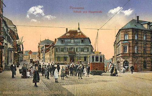 Pirmasens, Schloss- und Hauptstraße