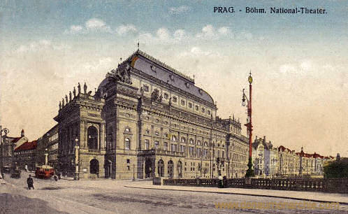 Prag, Böhmisches National-Theater