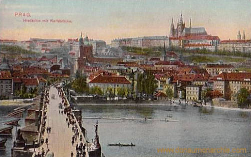 Prag, Hradschin mit Karlsbrücke