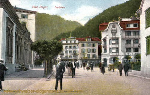 Bad Ragaz, Dorfplatz