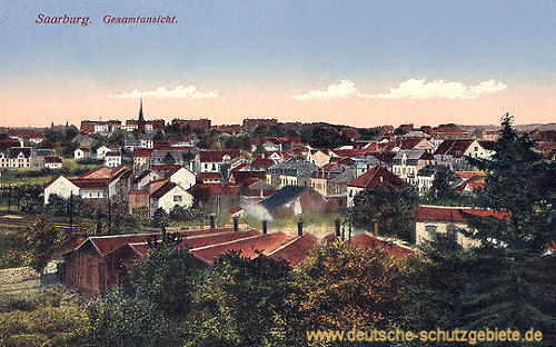 Saarburg in Lothringen, Gesamtansicht