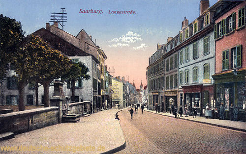 Saarburg in Lothringen, Langestraße