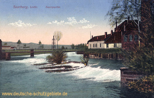Saarburg in Lothringen, Saarpartie