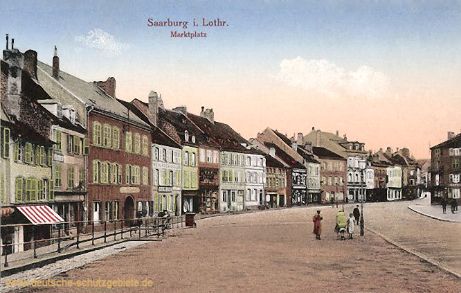 Saarburg i. L., Marktplatz