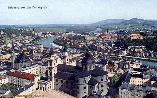 Salzburg von der Festung aus