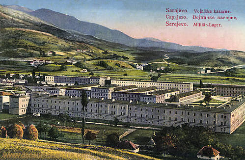 Sarajevo, Militär-Lager