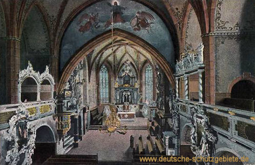 Schleiz, Inneres der Bergkirche