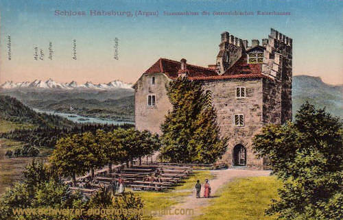 Schloss Habsburg - Stammschloss des österreichischen Kaiserhauses