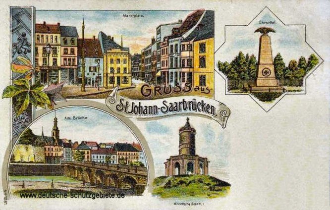 Sankt Johann a. d. S., Marktplatz, Alte Brücke, Ehrental