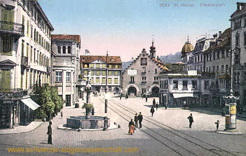 St. Gallen, Theaterplatz